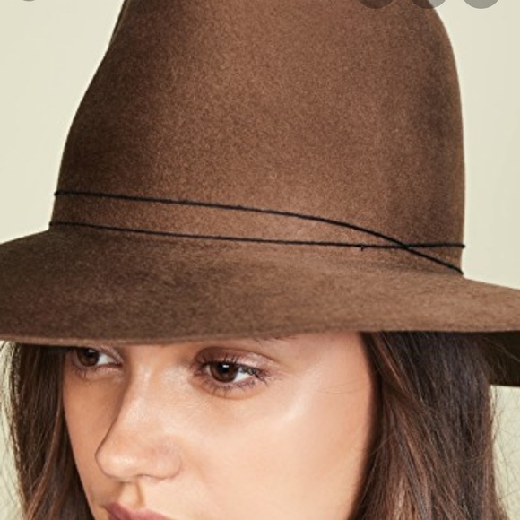 Janessa Leone Billie Hat in Camel Sz Small - Picture 2 of 8